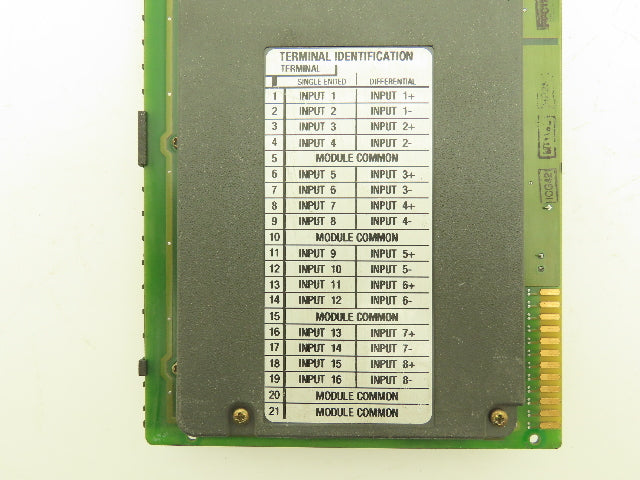 Allen Bradley 1771-IFE Analog Input Module 12 Bit Series C Rev E01