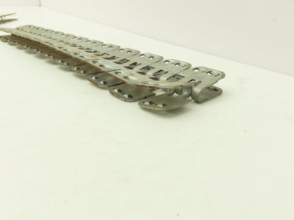 Flexco Alligator 187 Ready Set Staple 12" Belt Fastener No Hinge Pins Set of 4