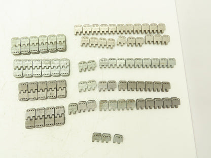 Flexco Alligator 187 Ready Set Staple Belt Fastener No Hinge Pins  Lot of 99pcs