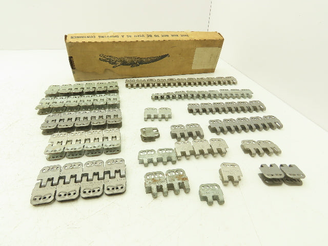 Flexco Alligator 187 Ready Set Staple Belt Fastener No Hinge Pins  Lot of 99pcs