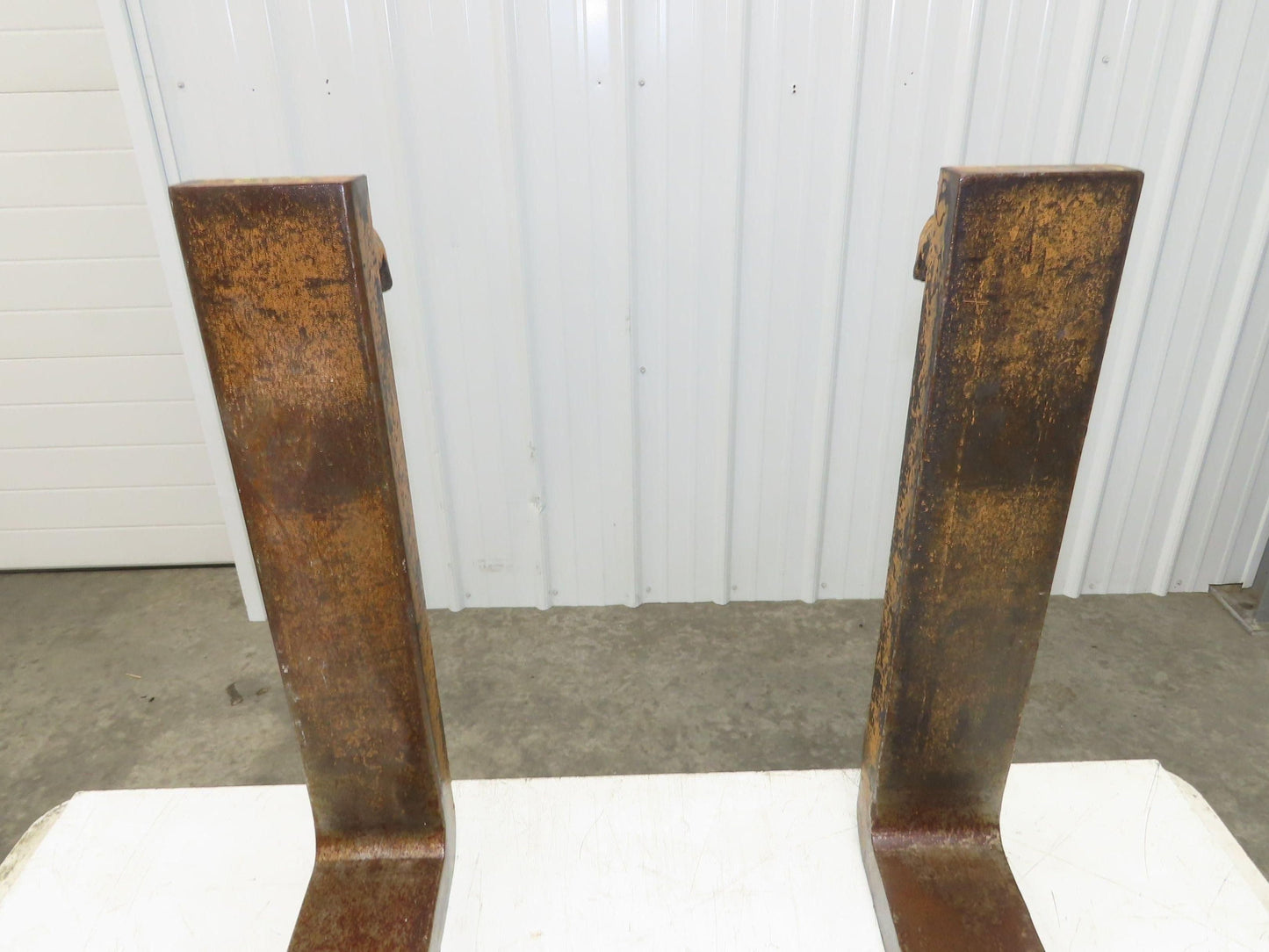 4x40" Class 2 Steel Forklift Fork Tines 16" Carriage 1-Pair