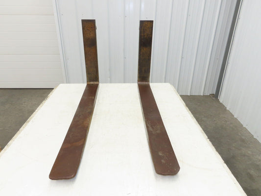 4x40" Class 2 Steel Forklift Fork Tines 16" Carriage 1-Pair