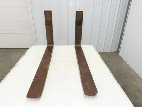 4x40" Class 2 Steel Forklift Fork Tines 16" Carriage 1-Pair