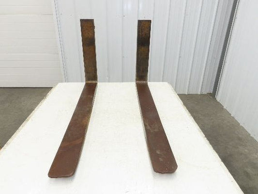 4x40" Class 2 Steel Forklift Fork Tines 16" Carriage 1-Pair