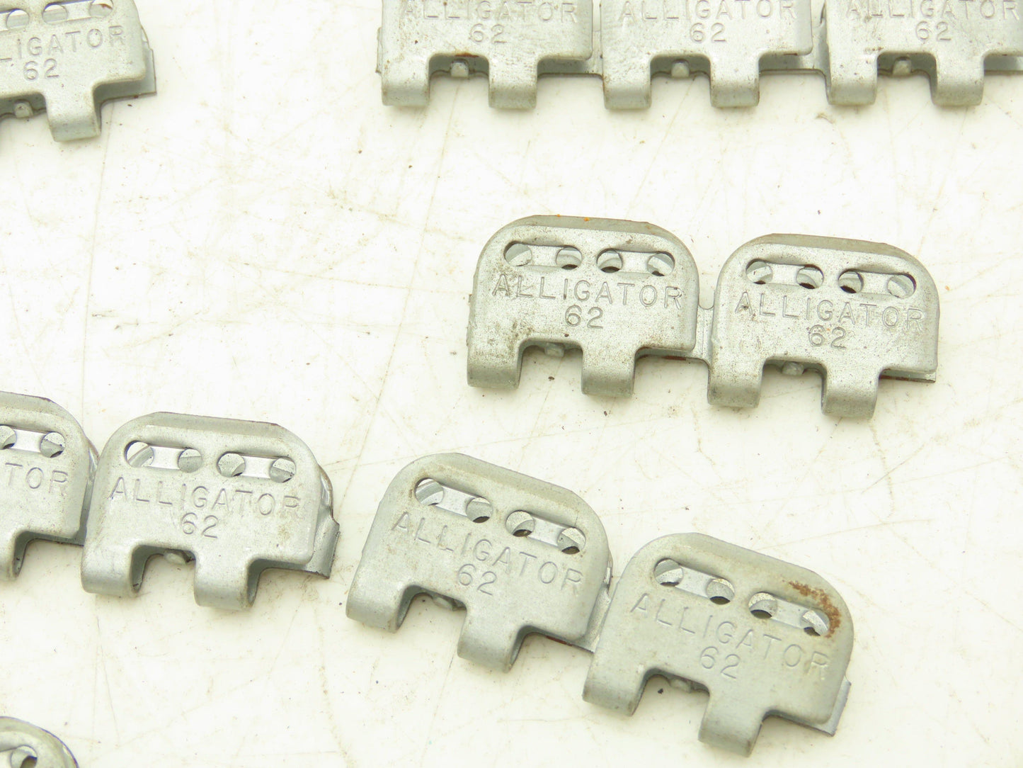 Flexco Alligator 62 Ready Set Staple 12" Belt Fastener  Incomplete Set of 5