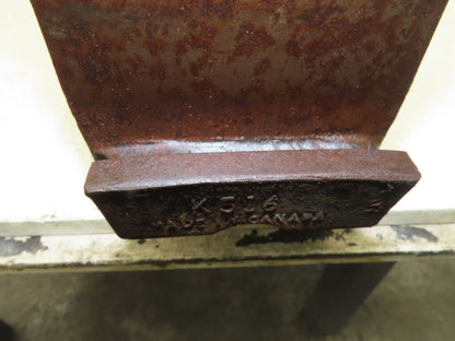 Kenhar K-547 4x48" Class 2A Steel Forklift Fork Tines 1-Pair 1250kg @ 600mm