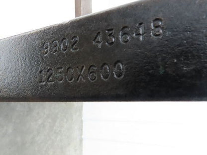 Kenhar K-547 4x48" Class 2A Steel Forklift Fork Tines 1-Pair 1250kg @ 600mm