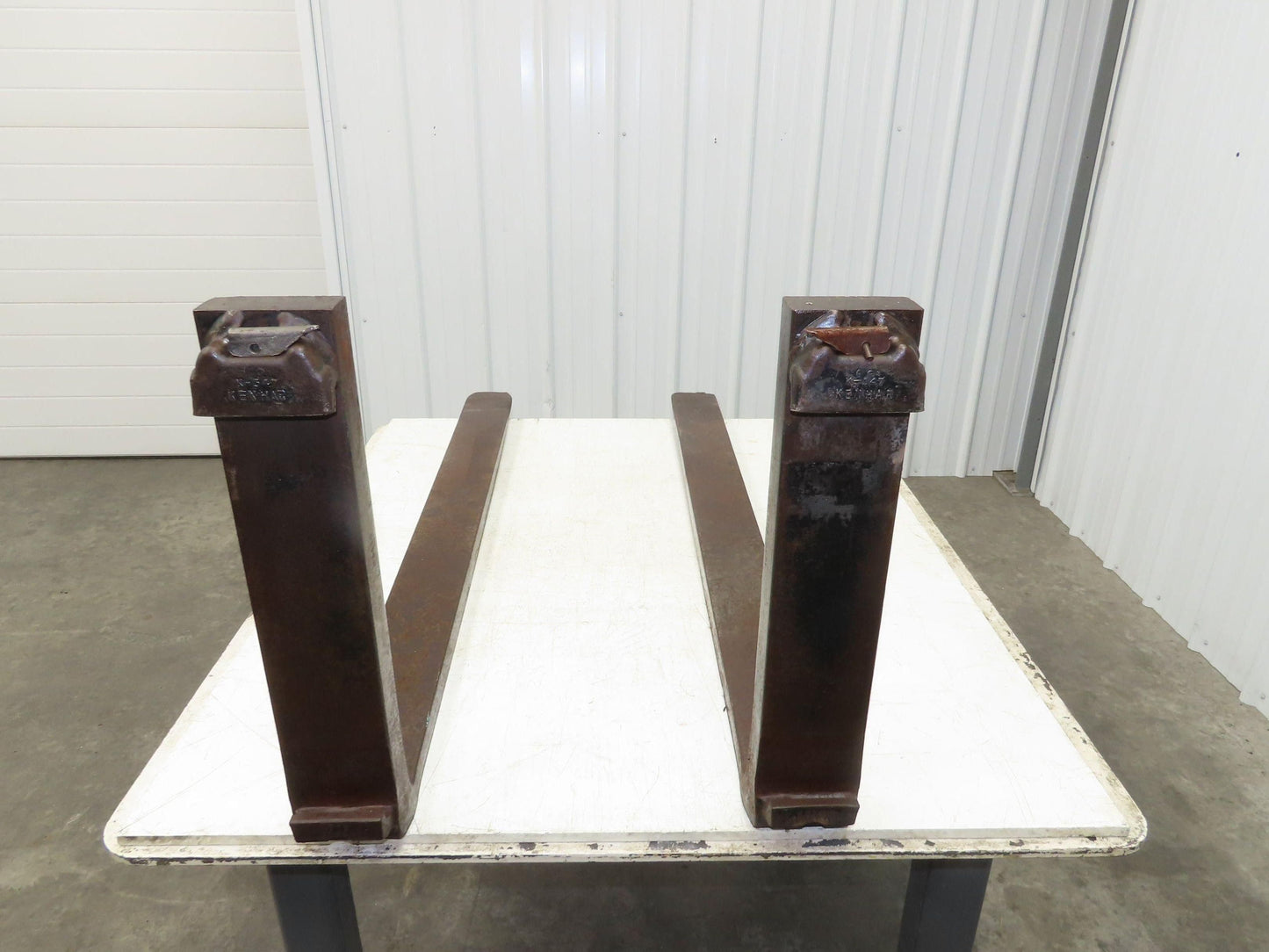 Kenhar K-547 4x48" Class 2A Steel Forklift Fork Tines 1-Pair 1250kg @ 600mm