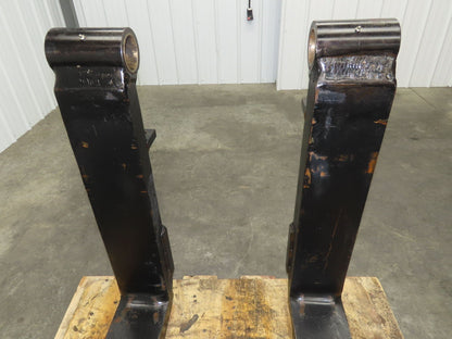 7x48" Shaft Mount Steel Forklift Fork Tines 20.5" Carriage 1-Pair 17,500 lb