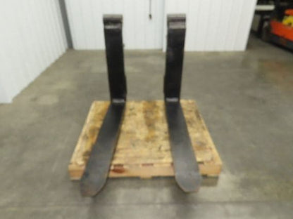 7x48" Shaft Mount Steel Forklift Fork Tines 20.5" Carriage 1-Pair 17,500 lb