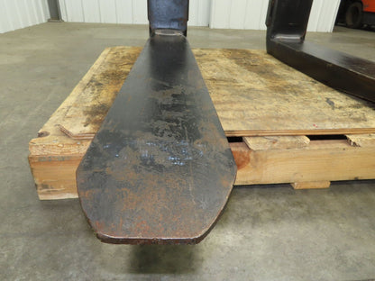 7x48" Shaft Mount Steel Forklift Fork Tines 20.5" Carriage 1-Pair 17,500 lb