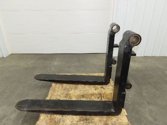 7x48" Shaft Mount Steel Forklift Fork Tines 20.5" Carriage 1-Pair 17,500 lb