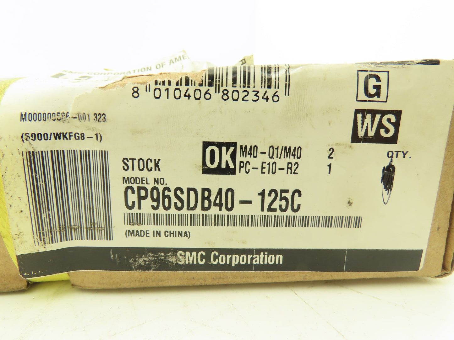 SMC CP96SDB40-125C Pneumatic Air Cylinder 40mm Bore 125mm Stroke