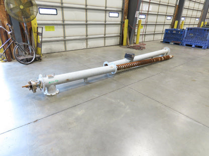 Dynamic Air Accu-Flo 495 7"x 16' Screw Feeder Bulk Conveyor Auger  -No Drive-