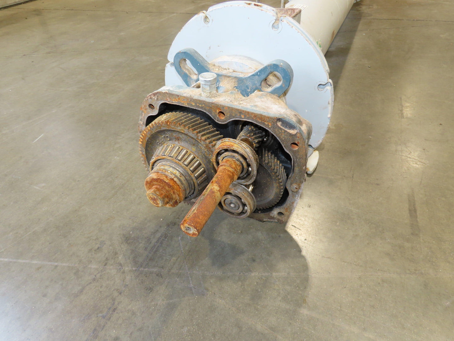 Dynamic Air Accu-Flo 495 7"x 16' Screw Feeder Bulk Conveyor Auger  -No Drive-