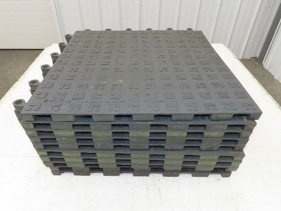 Wearwell H-9389 ErgoDeck Mat - 18 x 18", Solid Tile 7/8" Thick  Lot of 10pcs