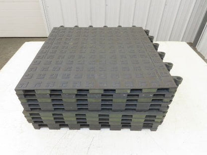 Wearwell H-9389 ErgoDeck Mat - 18 x 18", Solid Tile 7/8" Thick  Lot of 10pcs