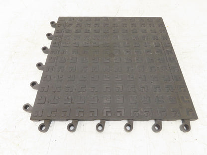 Wearwell H-9389 ErgoDeck Mat - 18 x 18", Solid Tile 7/8" Thick  Lot of 10pcs