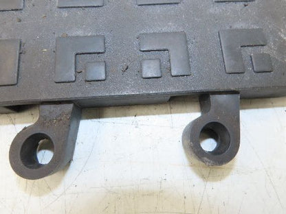 Wearwell H-9389 ErgoDeck Mat - 18 x 18", Solid Tile 7/8" Thick  Lot of 10pcs