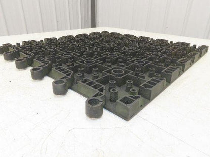 Wearwell H-9389 ErgoDeck Mat - 18 x 18", Solid Tile 7/8" Thick  Lot of 10pcs