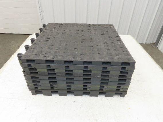 Wearwell H-9389 ErgoDeck Mat - 18 x 18", Solid Tile 7/8" Thick  Lot of 10pcs