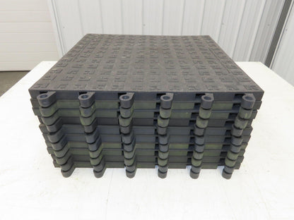 Wearwell H-9389 ErgoDeck Mat - 18 x 18", Solid Tile 7/8" Thick  Lot of 10pcs