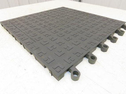 Wearwell H-9389 ErgoDeck Mat - 18 x 18", Solid Tile 7/8" Thick  Lot of 10pcs