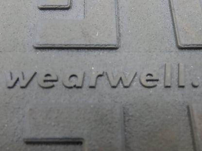 Wearwell H-9389 ErgoDeck Mat - 18 x 18", Solid Tile 7/8" Thick  Lot of 10pcs