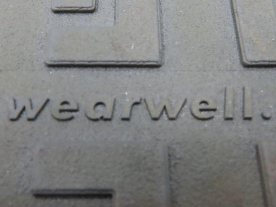 Wearwell H-9389 ErgoDeck Mat - 18 x 18", Solid Tile 7/8" Thick  Lot of 10pcs