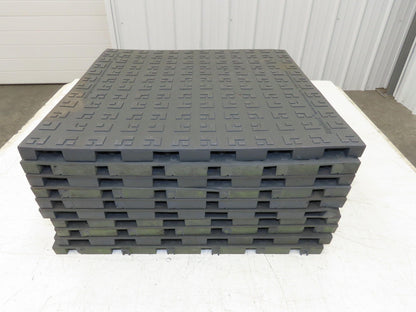 Wearwell H-9389 ErgoDeck Mat - 18 x 18", Solid Tile 7/8" Thick  Lot of 10pcs