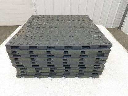 Wearwell H-9389 ErgoDeck Mat - 18 x 18", Solid Tile 7/8" Thick  Lot of 10pcs