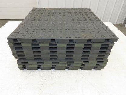 Wearwell H-9389 ErgoDeck Mat - 18 x 18", Solid Tile 7/8" Thick  Lot of 10pcs