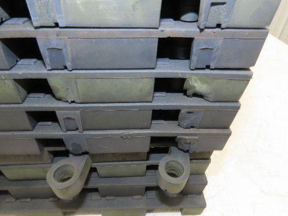 Wearwell H-9389 ErgoDeck Mat - 18 x 18", Solid Tile 7/8" Thick  Lot of 10pcs