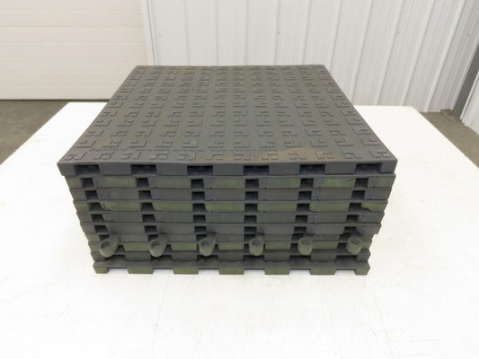Wearwell H-9389 ErgoDeck Mat - 18 x 18", Solid Tile 7/8" Thick  Lot of 10pcs