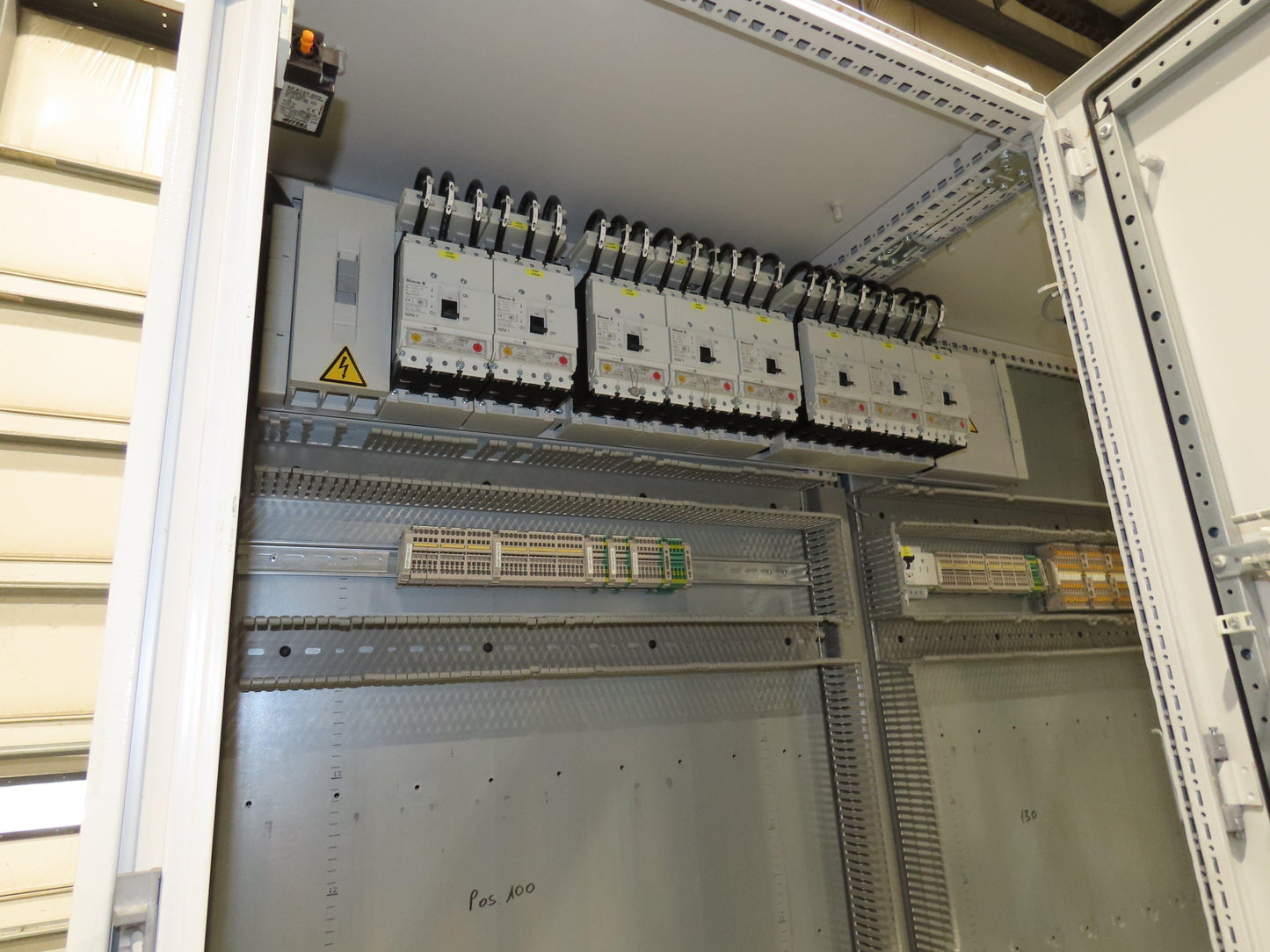 Burkle 4-Door Free Standing Electrical Enclosure 78x126x18" Type 12