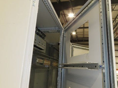 Burkle 4-Door Free Standing Electrical Enclosure 78x126x18" Type 12