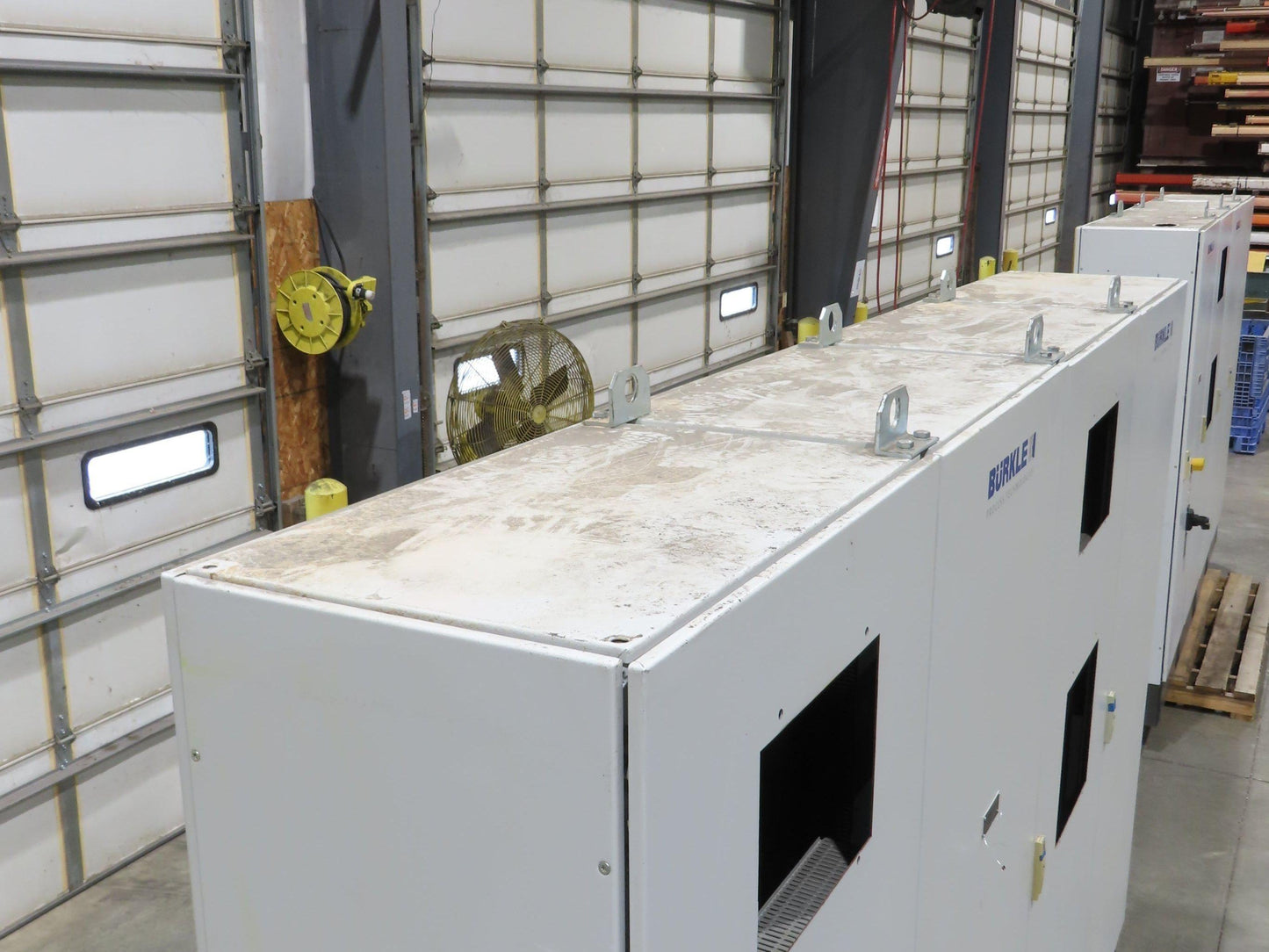 Burkle 4-Door Free Standing Electrical Enclosure 78x126x18" Type 12