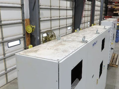 Burkle 4-Door Free Standing Electrical Enclosure 78x126x18" Type 12