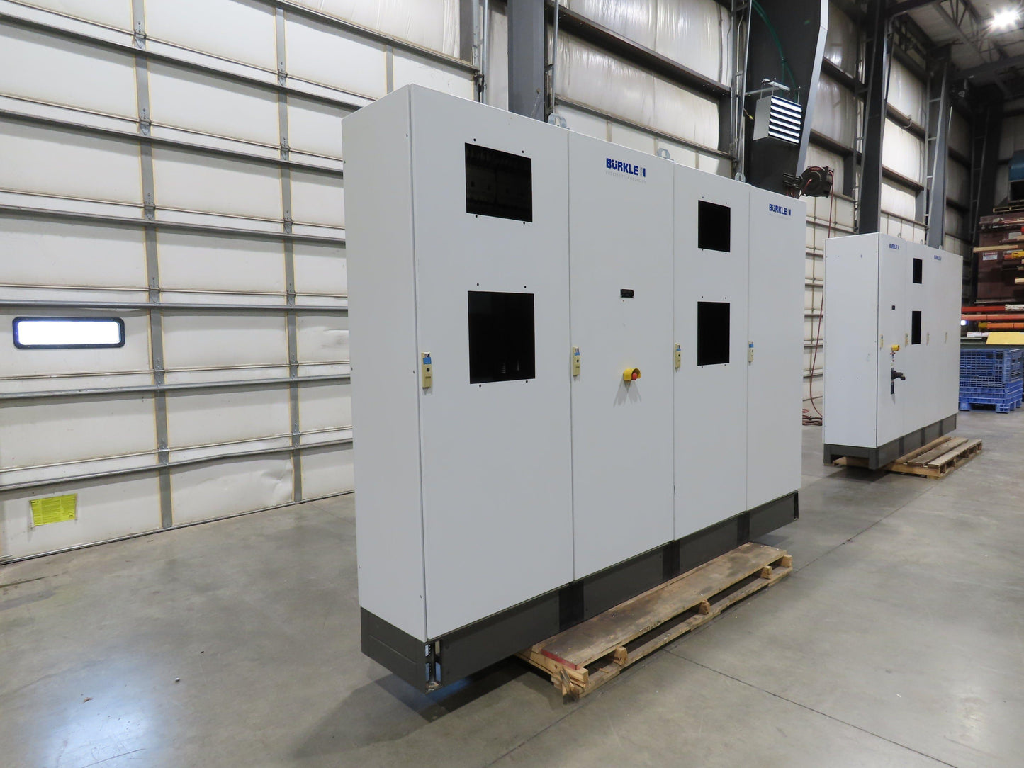 Burkle 4-Door Free Standing Electrical Enclosure 78x126x18" Type 12