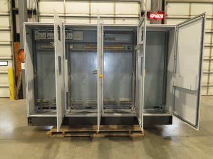 Burkle 4-Door Free Standing Electrical Enclosure 78x126x18" Type 12