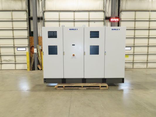 Burkle 4-Door Free Standing Electrical Enclosure 78x126x18" Type 12