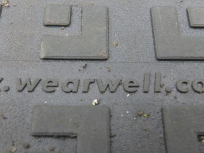 Wearwell H-9389 ErgoDeck Mat - 18 x 18", Solid Tile 7/8" Thick  Lot of 24