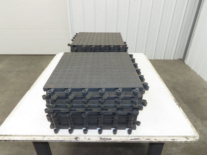 Wearwell H-9389 ErgoDeck Mat - 18 x 18", Solid Tile 7/8" Thick  Lot of 24