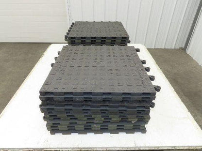 Wearwell H-9389 ErgoDeck Mat - 18 x 18", Solid Tile 7/8" Thick  Lot of 24
