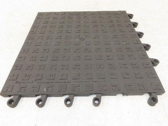Wearwell H-9389 ErgoDeck Mat - 18 x 18", Solid Tile 7/8" Thick  Lot of 24