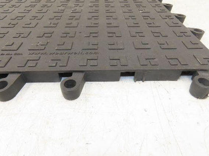 Wearwell H-9389 ErgoDeck Mat - 18 x 18", Solid Tile 7/8" Thick  Lot of 24