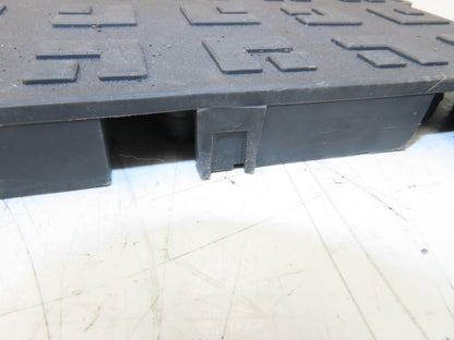 Wearwell H-9389 ErgoDeck Mat - 18 x 18", Solid Tile 7/8" Thick  Lot of 24