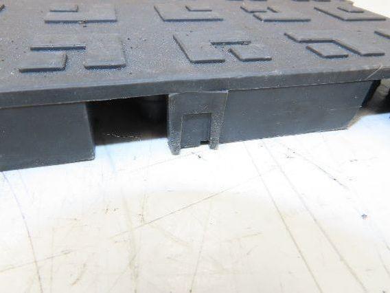 Wearwell H-9389 ErgoDeck Mat - 18 x 18", Solid Tile 7/8" Thick  Lot of 24