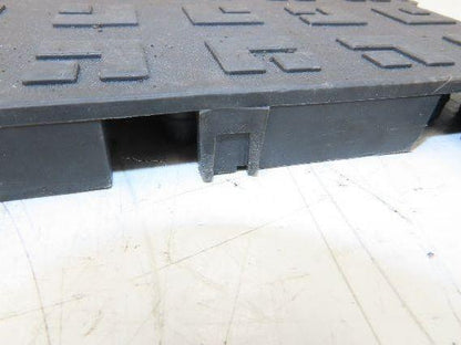 Wearwell H-9389 ErgoDeck Mat - 18 x 18", Solid Tile 7/8" Thick  Lot of 24