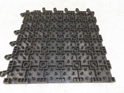 Wearwell H-9389 ErgoDeck Mat - 18 x 18", Solid Tile 7/8" Thick  Lot of 24